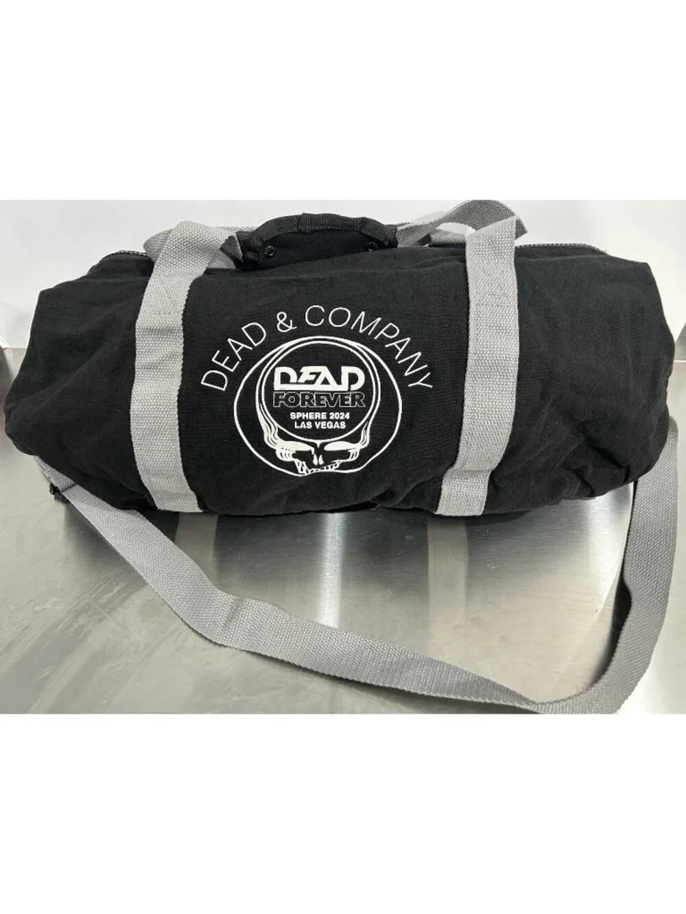 Dead & Company Dead Forever Live at Sphere Las Vegas 2024 Duffle Bag Black